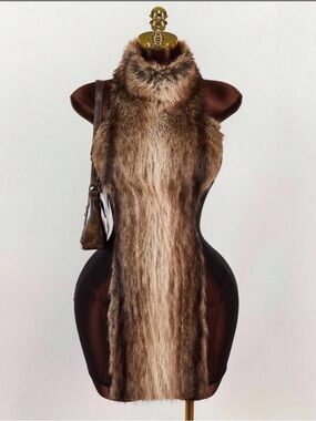 Faux Fur dress - multiple sizes